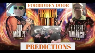 AEW FORBIDDEN DOOR PREDICTIONS- WHO IS THE FIRST CHANNEL CHAMPION????