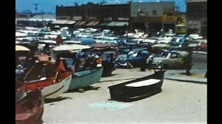 A 1960s Day at Newport Beach - California - Vintage Video Footage