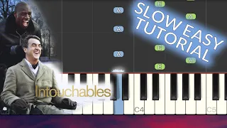 Ludovico Einaudi - Una Mattina (The Intouchables) SLOW EASY Piano Tutorial