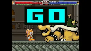 Mugen Cream (Me) vs Bowser