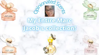 My Entire Marc Jacob's Collection| Marc Jacob's Daisy Perfumes| Fragrance Collection 2021