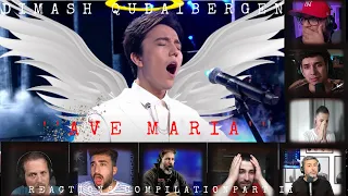 MALE REACTIONS OF DIMASH QUDAIBERGEN |AVE MARIA|Hовая Волна|REACTIONS COMPILATION PART II (EN|RU)