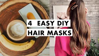 Easy DIY Hair Masks | Luxy Hair
