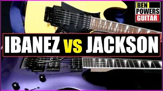 Jackson Dinky VS Ibanez RG - Comparison & Demo