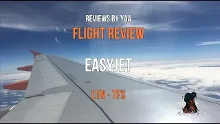 Easyjet Airbus A320| Economy Flight Review In 4K| London Luton- Tenerife South Airport