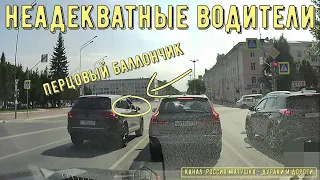 Неадекватные водители и хамы на дороге #457! Подборка на видеорегистратор!