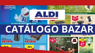 🔥ALDI BAZAR ESTA SEMANA CATÁLOGO BAZAR DEL 22/5  AL 25/05🔥