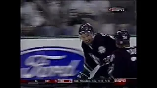 NHL Playoffs - Mighty Ducks of Anaheim at Dallas Stars (5 OT) - April 24, 2003 - Petr Sykora GWG