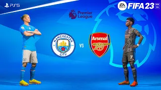 FIFA 23 - Manchester City vs Arsenal - Premier League 22/23 Full Match | PS5™ Gameplay [4K60]