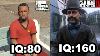 Whose NPCs are Smarter?- GTA 5 or Red Dead Redemption 2?