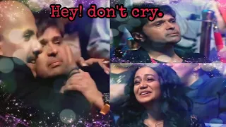 #HimeshReshammiya#NehaKakkar Neha and Himesh Reshammiya crying on #DardDiloKe