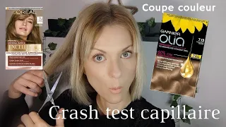 CRASH TEST CHEVEUX COUPE ET COLORATION, LA CATASTROPHE OU REUSSITE ?!