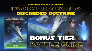 Executor Discarded Doctrine Journey Guide Fleet Mastery - Bonus Tier Guide | SWGOH