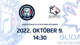 U21 | FEHA19 - Budapest Jégkorong Akadémia