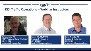 FDOT DDI Design Webinar Series – Traffic Operations