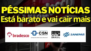 BBDC3 risco em seguros CSNA3 anúncio de dividendos ABCB4 pegou alvo SAPR4 Resultado foi bom?