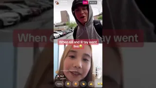 @6ix9ine  Goes Live With @liltay