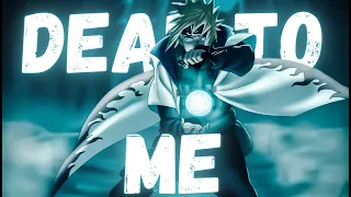 Minato vs Obito Epic Fight Dead to Me [4k/HD] AMV |   #anime #minato #amv