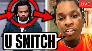 YOUNG THUG GOES OFF ON GUNNA FOR SNITCHING IN YSL RICO CASE.. (INTERVIEW)