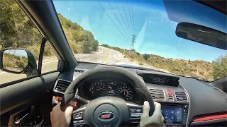 2019 Subaru WRX STI S209 POV Canyon Drive (3D Audio)(ASMR)