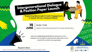 Intergenerational Dialogue and Youth Position Paper Launch