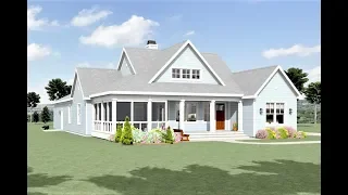 Architectural Designs Farmhouse House Plan 28933JJ Virtual Tour