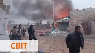 Российские бомбы снова убивают гражданских в Сирии