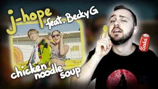 j-hope 'Chicken Noodle Soup (feat. Becky G)' // РЕАКЦИЯ