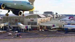 Flight Simulator | INSANE REALISM Mods! Flying from Detroit to Atlanta
