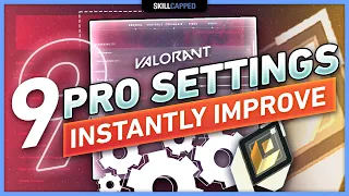 9 PRO SETTINGS to INSTANTLY IMPROVE in VALORANT!