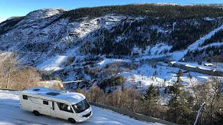 Så let er det at køre til Rauland i Norge om vinteren