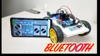 Robot điều khiển bằng bluetooth điện thoại V1