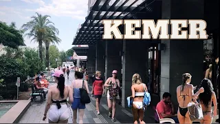 WALKING in LIMAN STREET (liman caddesi) KEMER ANTALYA 🇹🇷TÜRKİYE