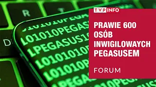 W latach 2017-2022 kontrola operacyjna przy użyciu Pegasusa objęła 578 osób | FORUM