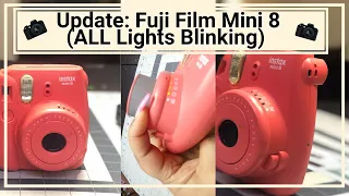 FujiFilm Instax Mini 8 TroubleShoot (All lights blinking SOLVED |MINI 8 VS MINI 11 |ALICIABLIFESTYLE