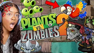 The Zombie Parrots will be my DOWNFALL... I HATE THIS STUPID BIRD!!! | Plants Vs Zombies 2 [7]