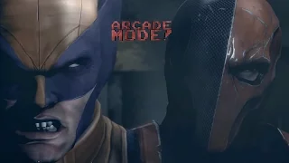 DEATHSTROKE vs. WOLVERINE | ARCADE MODE! [Episode 1]