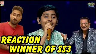 Atharv Bakshi Winner Of Super Star Singer 3 Performance Reaction | Manager Saab Vlogs