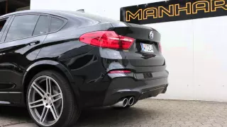 Manhart Performance X4 xDrive 35d Exhaust Sound