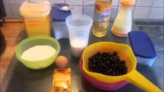 Blaubeerige Pfanneküchlein mit dem Mix & More Thermo 9 in 1