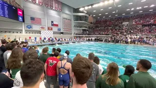 6A UIL Swimming & Diving State Championship 100 freestyle A final