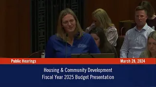 FY 2025 Budget Meeting #3 | March 28, 2024