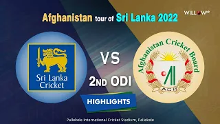 Highlights: 2nd ODI, Sri Lanka vs Afghanistan