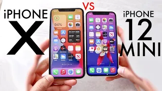 iPhone 12 Mini Vs iPhone X! (Comparison) (Review)