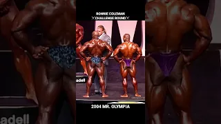 RONNIE COLEMAN CHALLENGE ROUND 2004 MR. OLYMPIA. #shorts #gym #bodybuilding