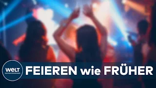 CORONA-LOCKERUNGEN: Endlich darf in CLUBS vielerorts wieder gefeiert werden