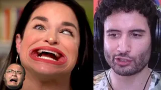 NymN reacts to She has the world's largest mouth! - Guinness World Records