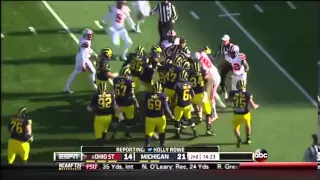 Ohio State--Michigan Fight, 2013 | ELEVENWARRIORS.COM