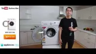 The WD12021D6 7kg Front Load LG Washing Machine the smart self-diagnosis - Appliances Online