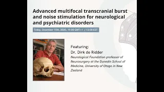 Advanced multifocal transcranial burst & noise stimulation for neurological & psychiatric disorders